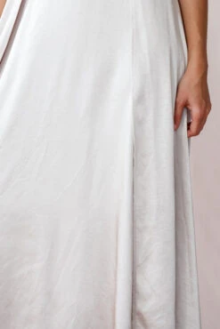 Joanne Empire Waist Maxi Dress Champagne 11 Joanne Empire Waist Maxi Dress Champagne -Selfie Leslie Shop 190219sl 1410 62376b champagne