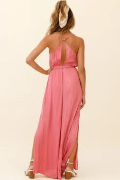 Miso Wide-Leg Cami Jumpsuit Rose 13 Miso Wide-Leg Cami Jumpsuit Rose -Selfie Leslie Shop 62368B ROSE 5
