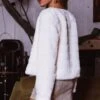 Montana Faux Fur Jacket White