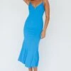 Lake Como Bodycon Maxi Dress Blue -Selfie Leslie Shop 62991B21 20BLUE 1