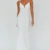 Lake Como Bodycon Maxi Dress White