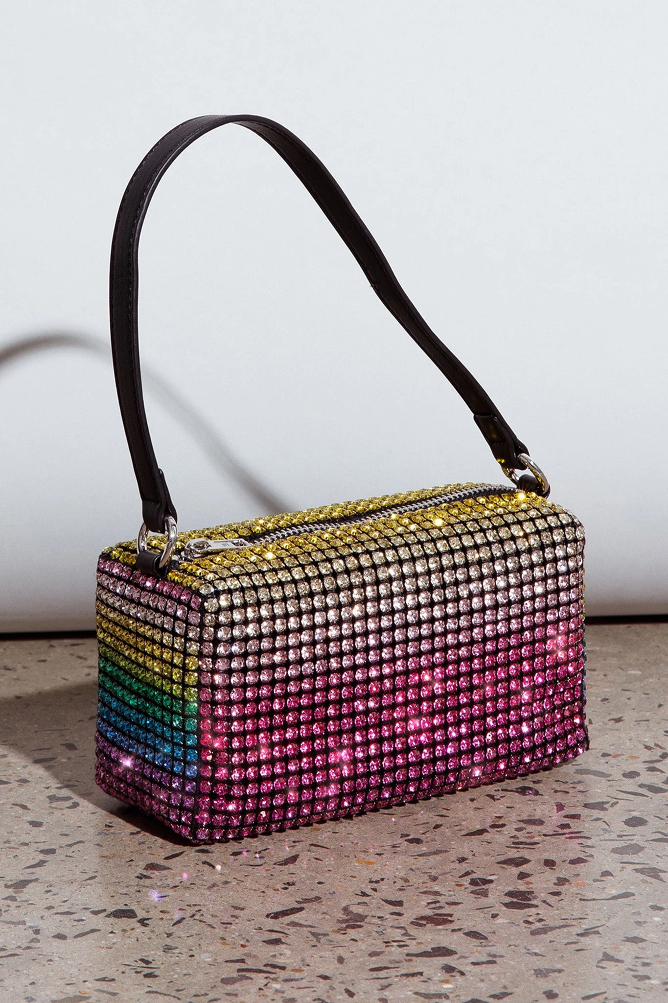 Mara Crystal Rectangular Bag Green Multi 6 Mara Crystal Rectangular Bag Green Multi - Image 4