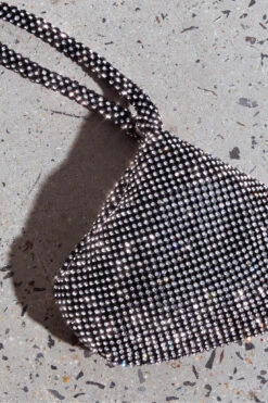 Amore Diamante Mesh Bag Black -Selfie Leslie Shop BG00033 20BLACK 4