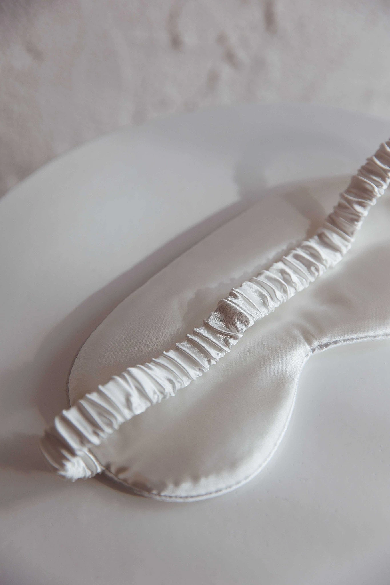 Sweet Dreams Satin Eye Mask White 4 Sweet Dreams Satin Eye Mask White - Image 2