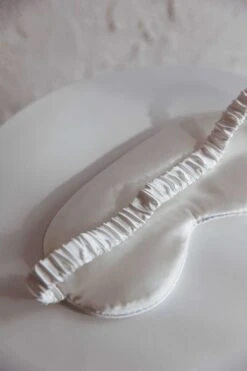Sweet Dreams Satin Eye Mask White 13 Sweet Dreams Satin Eye Mask White -Selfie Leslie Shop EYE001 20WHITE 6