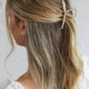 Hannah Pearl Twist Hair Clip Clear 1 Hannah Pearl Twist Hair Clip Clear -Selfie Leslie Shop HA00016 20CLEAR 1