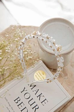 Aurora Crystal & Rhinestone Headband Clear -Selfie Leslie Shop HA00029 20CLEAR 2