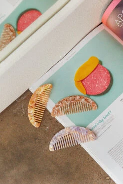 Willow Polished Comb Yellow 9 Willow Polished Comb Yellow -Selfie Leslie Shop HA0074 20YELLOW 5