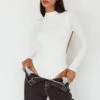Remy Open Back Bodysuit Off White 2 Remy Open Back Bodysuit Off White -Selfie Leslie Shop SL5665B 20OFF 20WHITE 1