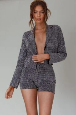 Midtown Diamante Jacket Black