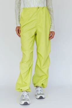 Break Dance Wide Leg Drawstring Pants Lime -Selfie Leslie Shop SLCP11834 20LIME 4