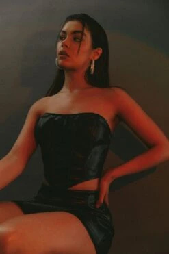 Hannalore Corset Top Black -Selfie Leslie Shop SLCT11694 20BLACK 5