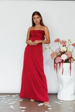 Love Letters Strappy Cowl Back Dress Burgundy 18 Love Letters Strappy Cowl Back Dress Burgundy -Selfie Leslie Shop SLIDM8762GM 20BURGUNDY 8