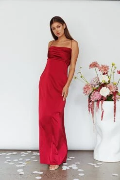 Love Letters Strappy Cowl Back Dress Burgundy 19 Love Letters Strappy Cowl Back Dress Burgundy -Selfie Leslie Shop SLIDM8762GM 20BURGUNDY 9