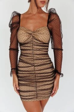 Like Lovers Hail Spot Mini Dress Black -Selfie Leslie Shop SLJD17431 20BLACK 4