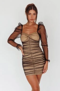 Like Lovers Hail Spot Mini Dress Black -Selfie Leslie Shop SLJD17431 20BLACK 6