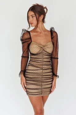 Like Lovers Hail Spot Mini Dress Black -Selfie Leslie Shop SLJD17431 20BLACK 8