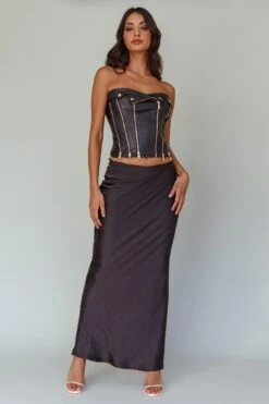 Moto Strapless Zipper Top Black 13 Moto Strapless Zipper Top Black -Selfie Leslie Shop SLJT3465 20BLACK 2