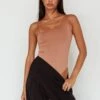 Bare Double Strap Bodysuit Mocha Mousse 1 Bare Double Strap Bodysuit Mocha Mousse -Selfie Leslie Shop SLKT11801 20MOCHA 20MOUSSE 1