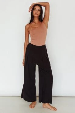 Bare Double Strap Bodysuit Mocha Mousse -Selfie Leslie Shop SLKT11801 20MOCHA 20MOUSSE 7