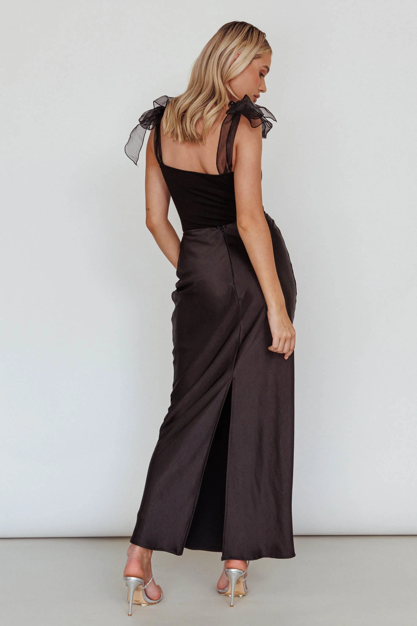 Midsomer Tied Shoulder Bodysuit Black 4 Midsomer Tied Shoulder Bodysuit Black - Image 2