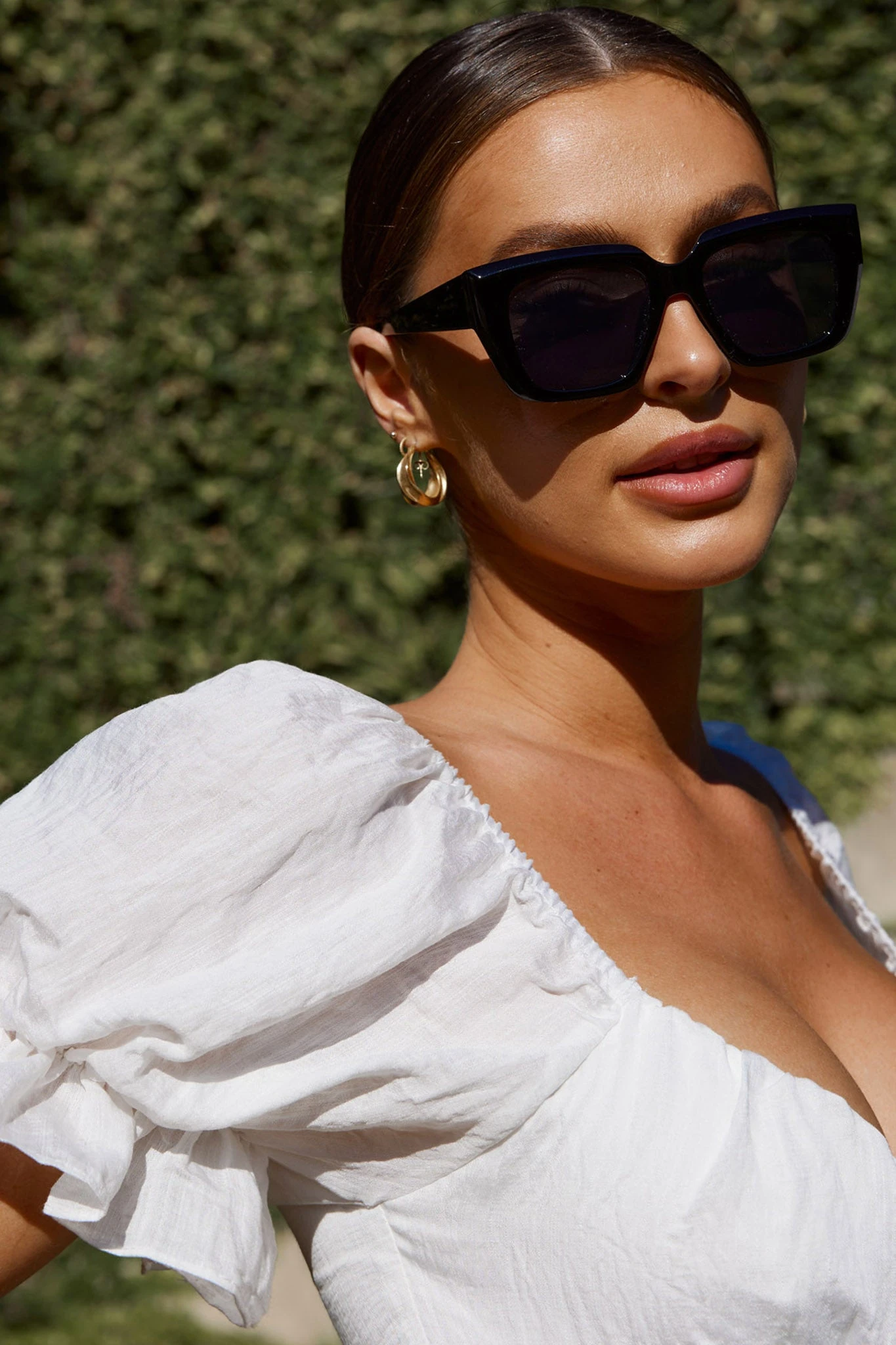 Cate Oversized Sunglasses Black 3 Cate Oversized Sunglasses Black