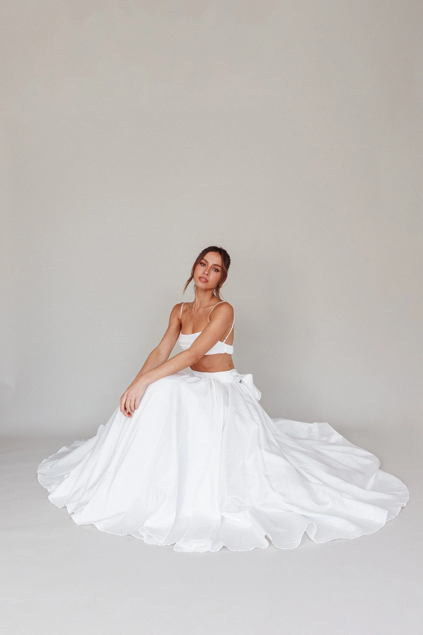 Love Songs Tied Back Maxi Skirt White 7 Love Songs Tied Back Maxi Skirt White - Image 5