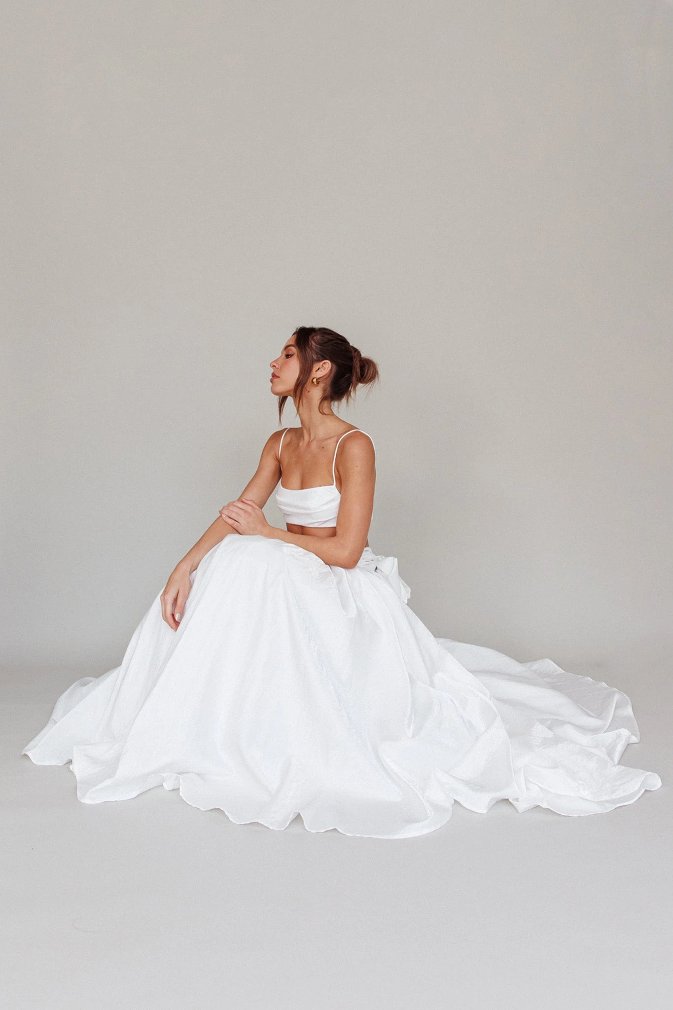 Love Songs Tied Back Maxi Skirt White 9 Love Songs Tied Back Maxi Skirt White - Image 7