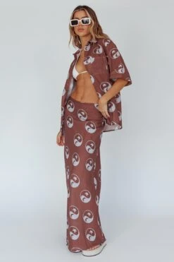 Just A Hunch Button Shirt Yin Yang Coco -Selfie Leslie Shop ST3641D04 T 20COCO 2