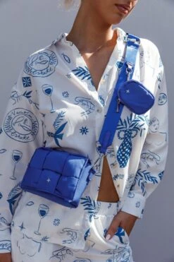 Weekend Bliss Long Sleeve Button Shirt White -Selfie Leslie Shop ST3980B T 20WHITE 4