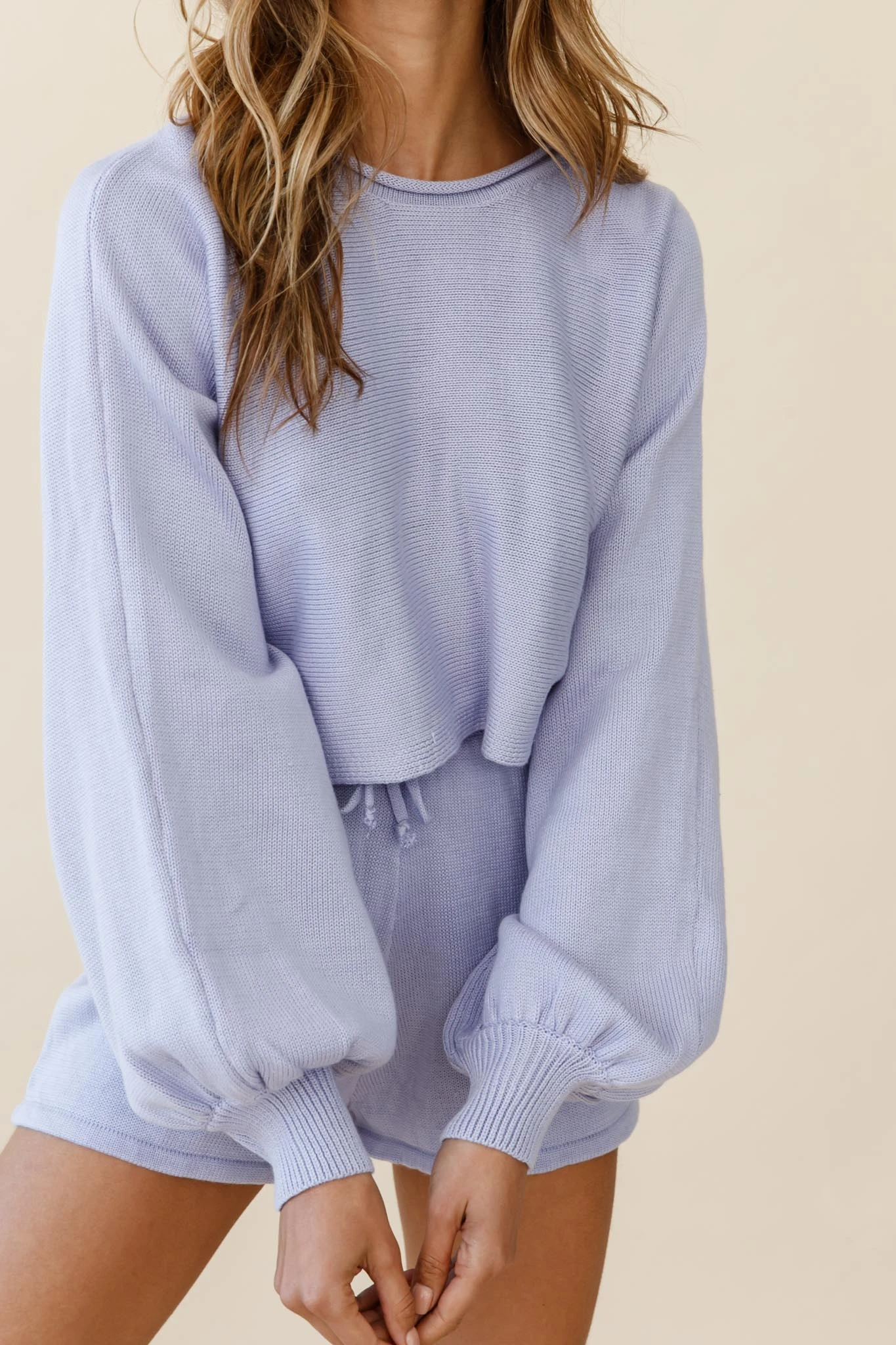 Easy Breezy Long Sleeve Midi Sweater Purple 7 Easy Breezy Long Sleeve Midi Sweater Purple - Image 5