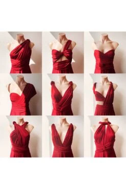 Ariana Multiway Maxi Dress Maroon 19 Ariana Multiway Maxi Dress Maroon -Selfie Leslie Shop ariana multiway maxi dress maroon 23688b maroon