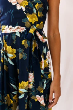 Carrie High Slit Cami Jumpsuit Navy -Selfie Leslie Shop photo 2358 cb0027b05 navy