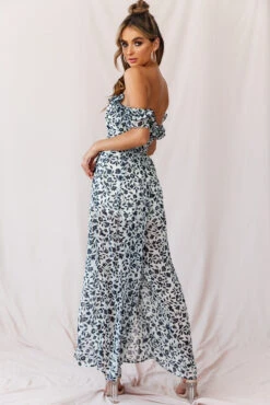 Jazz Bardot Neckline Wide Leg Split Jumpsuit Navy 11 Jazz Bardot Neckline Wide Leg Split Jumpsuit Navy -Selfie Leslie Shop photo 695 26926d navy